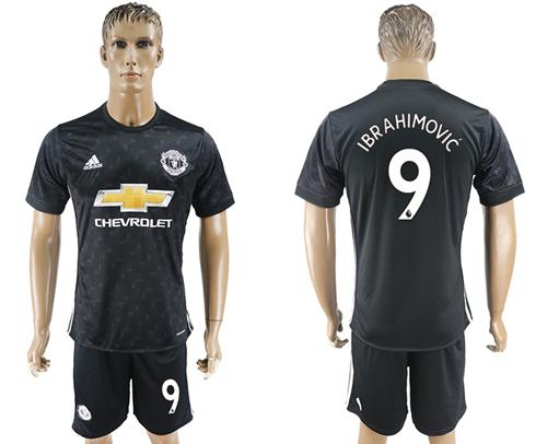 Manchester United #9 Ibrahimovic Away Soccer Club Jersey - Click Image to Close
